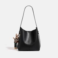 Bolso de cubo de cuero suave para mujer, nicho de sentido Premium, nuevo temperamento, bolso de mensajero simple de gran capacidad - details 6