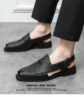 Sandalias transpirables trenzadas para hombre - details 0