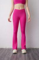 DAYS FIT JOY Levantamiento de cadera camper con espalda en V, pantalones deportivos de pierna ancha, pantalones de yoga para gimnasio, ejercicio, correr - details 11