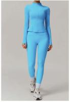 Conjunto de Yoga para Mujeres Ouwu Ropa de Entrenamiento de Manga Larga - details 40