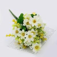 Un ramo de margaritas, flor decorativa Artificial, 7 ramas, 28 cabezas, flor Artificial DIY, flor decorativa realista - details 7