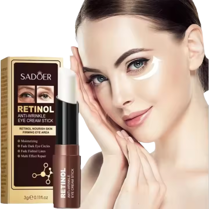 Barra de Crema para los Ojos de Retinol Colágeno Anti-Arrugas para Reafirmar la Piel - 1