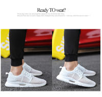 Zapatillas de correr de malla transpirable para hombre, zapatos deportivos de amortiguación suave, zapatillas cómodas para caminar a diario, zapatos de tenis al aire libre, Verano - details 10