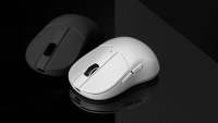 Keychron-ratón óptico inalámbrico M4, dispositivo con cable tipo C, 2,4 GHz y Bluetooth, Sensor 3395 - details 7