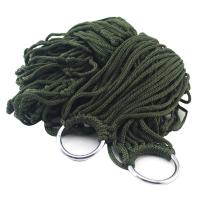 Hamaca al aire libre con correas para hamaca, cuerda de nailon, tapete colgante de malla para acampar, supervivencia, viaje, cama de red para dormir, suministros de herramientas para exteriores, 2024 - details 4