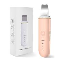 Ultrasonido Limpiador De Piel Espátula Vibración Rostro Eliminador De Quistes Facial Levantamiento Cuidado De La Piel Metal - details 15
