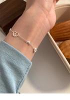 Nuevo estilo S, perla de cabeza de pan de plata pura para mujer, pulsera de donut Bestie de nicho 2024, joyería - details 8