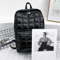 Mochila De algodón espacial para mujer, bolso de hombro de hilo de diseñador de diamantes, bolso escolar de gran capacidad, nueva moda coreana - details 27