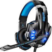 Cascos Gaming, Auriculares Gaming Para PS4 PS5 PC Xbox One Switch, Sonido Estéreo 3D, Cascos Con Microfono Cancelación De Ruido - details 0