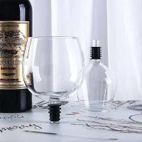 En su botella, el adorno que inserta copa de champán de vino tinto con sello de silicona - details 8