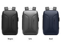 Mochila para portátil de negocios con puerto de carga USB, bolsa de viaje para el trabajo de gran capacidad, la escuela y actividades al aire libre - details 12