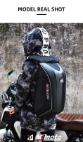 MJMOTO Paquete de Moto Helmet de Carcasa Dura de Fibra de Carbono Gran Capacidad, Impermeable, Anti-impacto Bolsa y Equipaje de Motocicleta - details 10