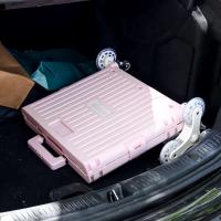 Carro de equipaje plegable portátil de plástico plegable N-roll de embalaje de rueda de oruga de escalera - details 5