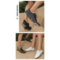 Zapatos de vadeo de cinco dedos, antideslizantes, para exteriores, para ríos, deportes acuáticos, playa, anfibios, de velocidad - details 25