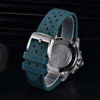 Reloj de Cuarzo Multifunción PAGANI DESIGN 2024 Resistente al Agua 100M, Vidrio de Zafiro, Correa de Cuero Elegante para Hombres - details 4