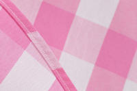 Vestido de fiesta para mujer, con cinturón de cuello colgante rosa, vintage - details 6