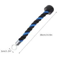 Cuerda de tracción para Fitness de un solo mango, cuerda de tracción multifuncional para tríceps, equipo de gimnasio estable para ejercicio - details 0