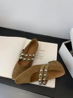Nuevos zapatos franceses Mary Jane para mujer versión coreana diseño sentido moda remache tacón grueso cabeza cuadrada zapatos individuales ladyshoes - details 8