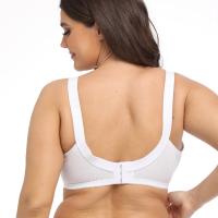 Sujetador de encaje Sexy para mujer, minimizador de realce de figura completa, sujetador de pecho grande inalámbrico de talla grande 36 38 40 42 44 46 48 50 B C D E - details 7
