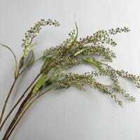Planta Artificial de tacto Real, rama de fruta, arte Floral hecho a mano, plantas verdes simuladas, plantas falsas realistas, decoración de jardín al aire libre - details 30