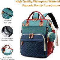 Bag Station Mochila para pañales 3 en 1 con cambiador, mochila de viaje grande para niña y niño - details 2