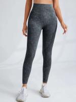 Body sin costuras para gimnasio para mujer, pantalones de yoga de secado rápido para realzar la cadera, monos deportivos con texto para correr y mujer - details 31