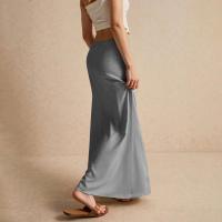Vacaciones Verano Maxi Cordón Cintura baja A e Faldas casuales Falda larga ajustada Playa Ropa de mujer - details 11
