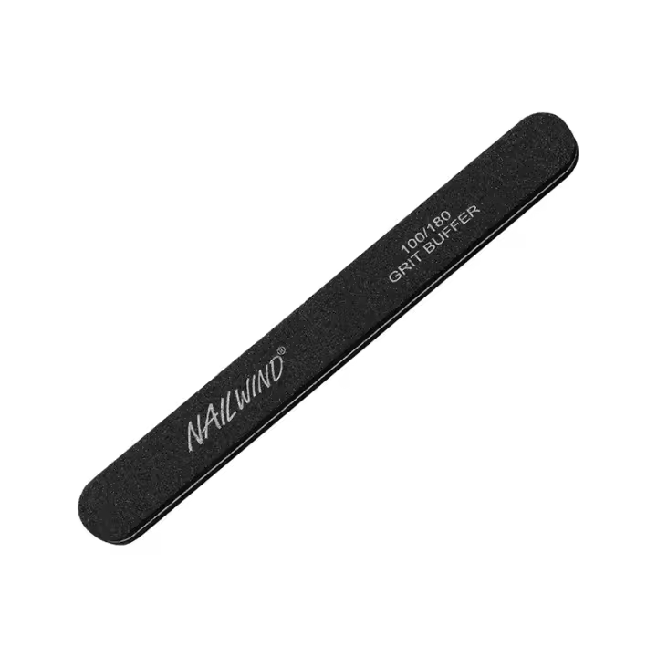 NAILWIND-limas de uñas de esponja, 1 unidad, 100, 180, bloque de pedicura y manicura, Kit de herramientas, accesorios de limas de uñas - 1