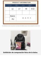 Mochila de Cuero Suave Mochila de Viaje de Ocio para Estudiantes Universitarios, Mochila de Ordenador de Gran Capacidad para Hombres - details 0
