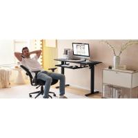 Silla de Oficina, Silla Ejecutiva con Respaldo Alto y Brazos, Silla Ergonómica, Sillon de Escritorio Ajustable en Altura, Función Mecedora y Giratorias con Ruedas, Negro, BS149sz - details 0