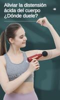 Pistola de Masaje Muscular MUKASI, Masajeadora de Tejido Profundo con 6 Niveles Ajustables, 1 Cabeza de Masaje, para Aliviar Dolor Muscular - details 3