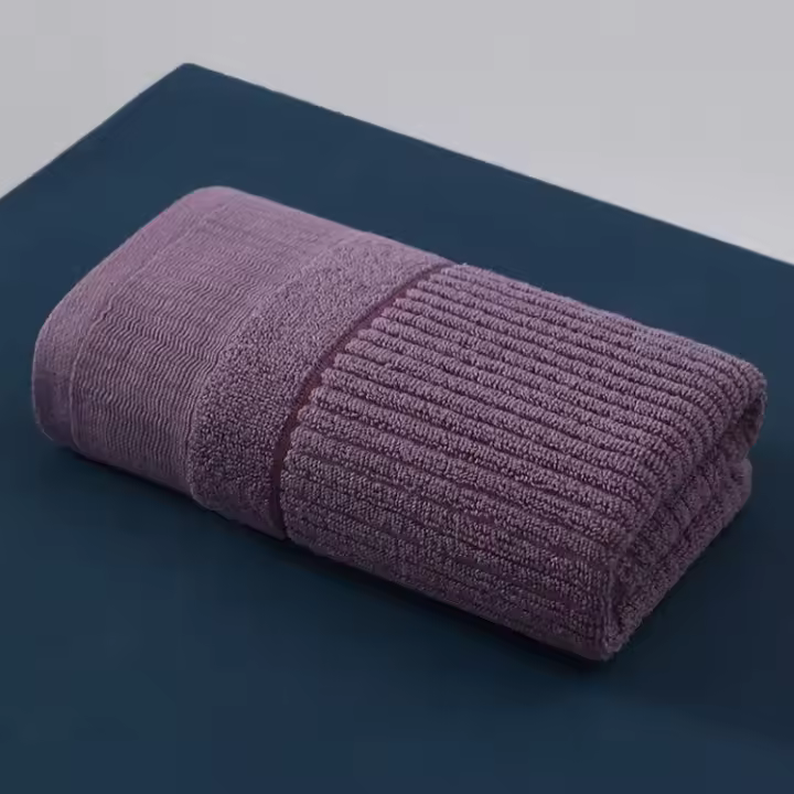 Toalla de baño de algodón suave para adultos, toallas de playa gruesas con absorción de agua - 1