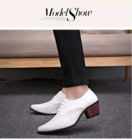 Zapatos de boda de oficina para hombre, vestido formal de cuero de microfibra Oxford de negocios hecho a mano de lujo - details 5