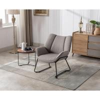 Sofá de Salón Moderno de Lino Estilo de Descanso con Brazo para Dormitorio - details 12