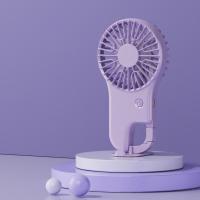 Mini ventilador portátil de mano, 3 engranajes, gancho para montañismo, pequeño ventilador eléctrico, ventilador de escritorio recargable de bajo ruido - details 5