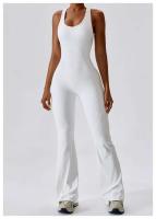Mono de Yoga Sólido Conjunto de Una Pieza para Mujeres Ropa de Workout para Levantamiento de Glúteos Moda Activa - details 14