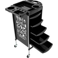 Carrito de Peluquería Multifuncional Con 5 Cajones y Ruedas - Estable y Duradero Para Salones de Belleza - details 3