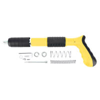 Pistola de Clavos de Aire Silenciosa Penetración Fuerte Operación Manual con Kit de Accesorios - details 8
