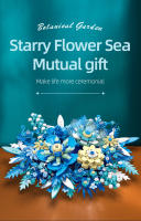 Bloques de construcción eternos de fantasía para niños, juguete de piezas de montaje de plantas y flores, decoración creativa de escritorio, regalo romántico, 917 - details 0