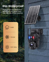 Cámara Solar SHIWOJIA 4G Sim 3K 6MP 20X Zoom Grabación Humanaoidal Impermeable al Agua - details 12
