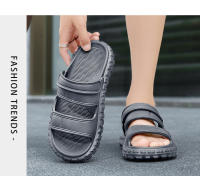 Sandalias para hombre, nuevo estilo de verano, fáciles de usar con sensación de pisar caca, zapatos de playa simples e informales, antideslizantes de doble uso - details 13