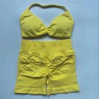 Conjunto de Gimnasio de Impacto para Mujeres Top de Cintura Alta, Bra de Yoga sin Costuras, Pantalones de Entrenamiento Conjunto Deportivo de 2 Piezas - details 6