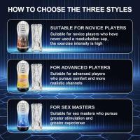 Leten Manual Copa de masturbación masculina de silicona realista vagina clítoris bolsillo coño ejercicio de resistencia productos para adultos juguete sexual para hombres mayores de 18 años - details 7