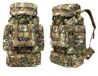 Mochila táctica de gran capacidad para hombre, bolsa militar de camuflaje de 70L, para viajes, montañismo, caza y Camping - details 5