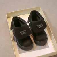 Botas cortas antideslizantes para niñas, zapatos de cuero, informales, versátiles, elegantes, estilo coreano, fondo suave, Otoño, 2024 - details 7