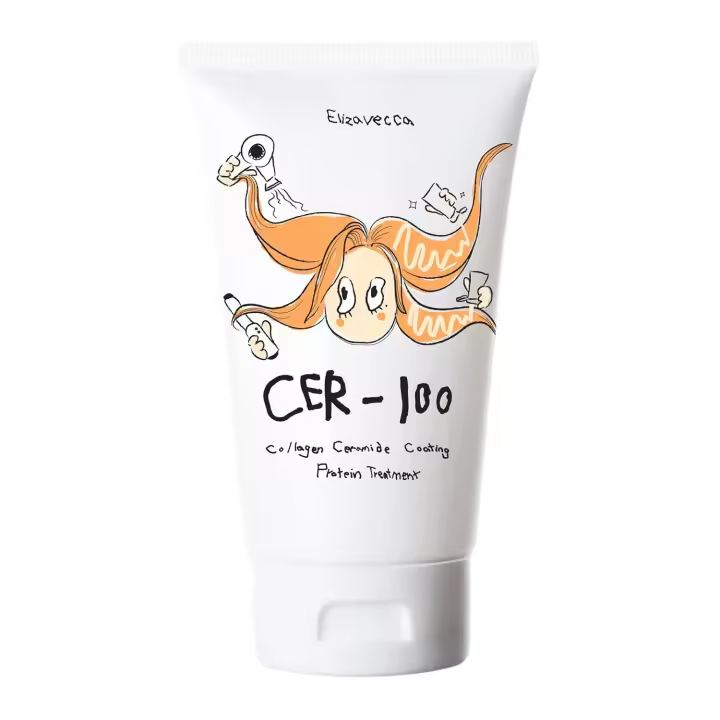 Elizavecca cer-100 tratamiento de proteínas capilares con revestimiento de colágeno 100ml - 1