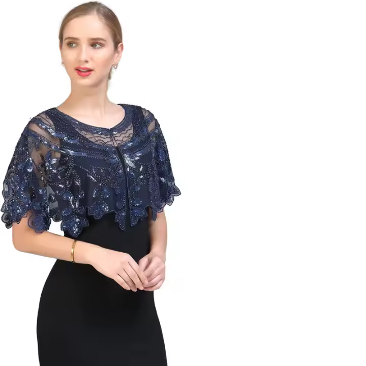 Elegante Corset de Vestido de Noche Pañuelo de Moda para Mujeres - 1