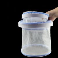 Herramienta de acuario, red de cría de Guppy ventilada, caja de aislamiento de tanque de peces portátil de nailon, red de cría Permeable, acuario doméstico - details 12
