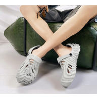 NOVEDAD DE VERANO 2022, zapatos grandes con agujeros para huellas dactilares para parejas, con parte inferior y punta suave, sandalias para hombres - details 22