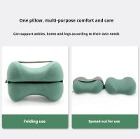 1 almohada contorneada para la rodilla para dormir, almohada refrescante de espuma viscoelástica para las piernas para ciática, dolor en las articulaciones de la rodilla, ayuda a alinear la columna vertebral - details 6